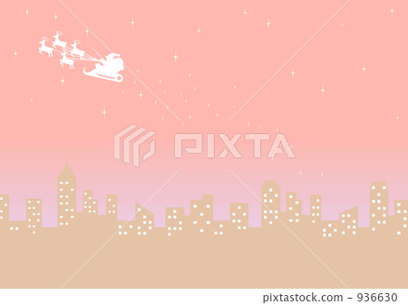 城市聖誕老人（粉紅色） 936630
