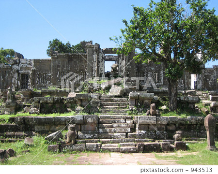 Preah Vihia在柬埔寨 Preah Vihia在柬埔寨 943513