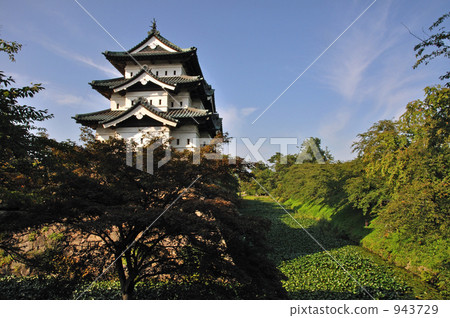 Hirosaki walk / Hirosaki castle castle tower 943729