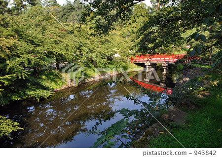 Hirosaki walk / Hirosaki castle Takaoka bridge 943842
