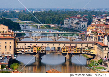 佛羅倫薩 老橋 意大利人 945763