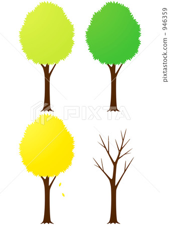 四季樹木 946359
