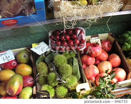 pomegranate, punica granatum, fruit shop 946735