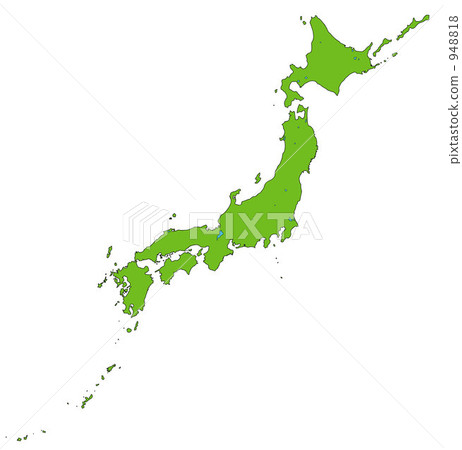 Japan Islands Archipelago (fine border) Japan Islands Archipelago (fine border) 948818