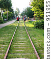 railroad ruins, happy, enjoying 951955