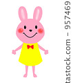 兔子 兔 陸上動物 957469