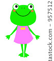 青蛙 兩棲的 一隻兩棲動物 957512