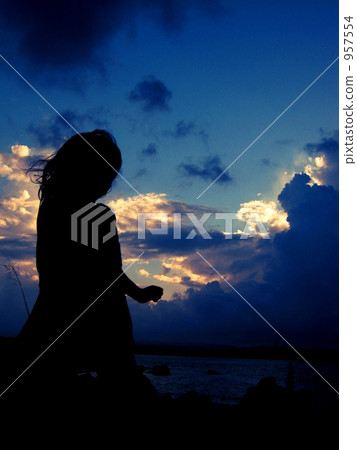 影子 兒童 孩子 957554