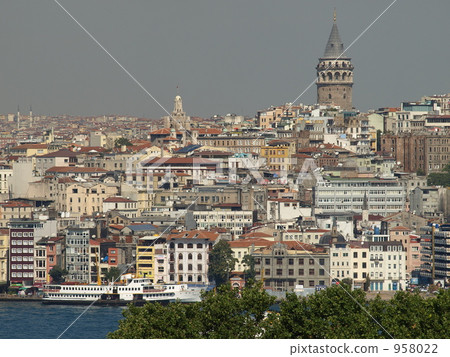 New Town of Turkey · Istanbul and Galata Tower 958022