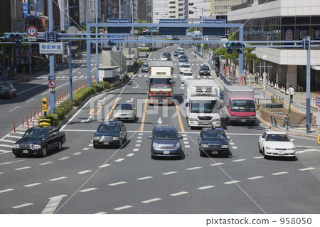 汽車交通堵塞 958050
