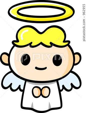 angel, angelic, cartoon character - Stock Illustration [962955] - PIXTA