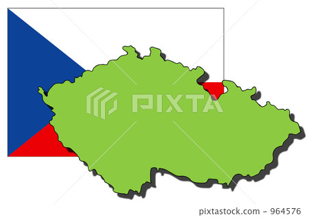 Czech (flag background) 964576