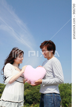 Two people staring at each other Two people staring at each other 966700