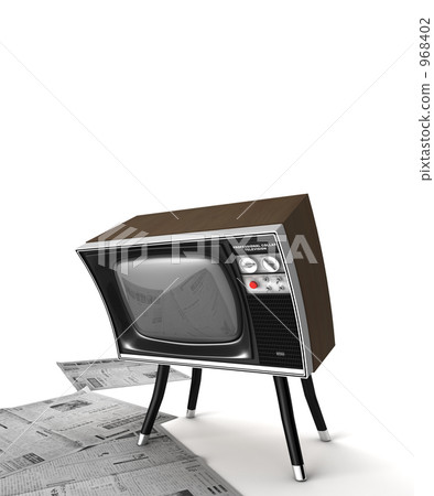 高清晰度電視 電視 報紙 968402