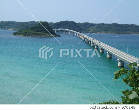 高架橋 海面 海 970149