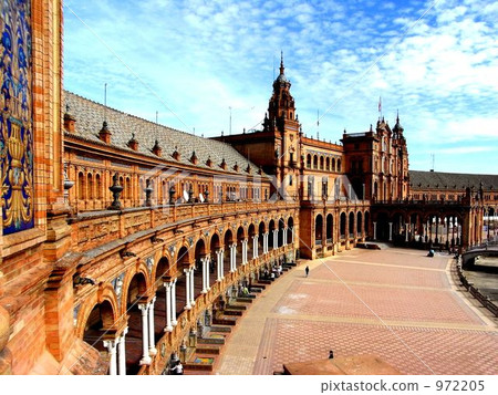 西班牙廣場在塞維利亞 972205