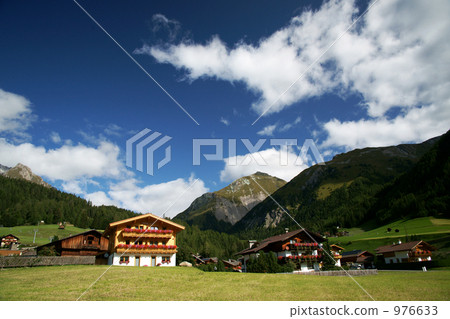 pension, alpine, austria 976633