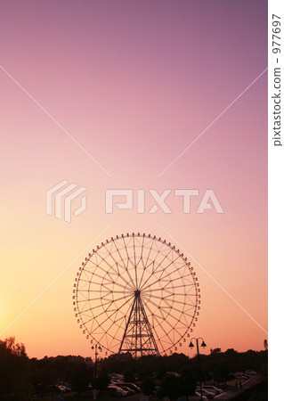 amusement park, ferris wheel, edogawa district 977697