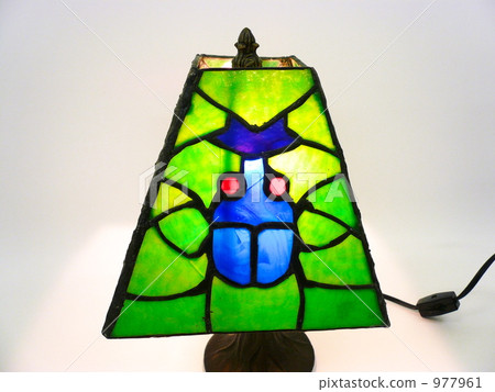 彩色玻璃燈 977961