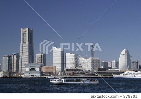 橫濱港 未來港 海港 978203