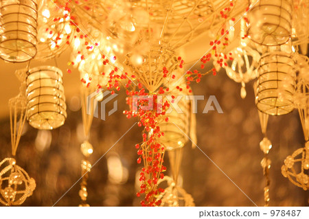 Christmas chandelier 978487