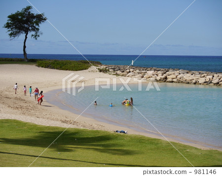 sea bathing, sand beach, sandy beach 981146