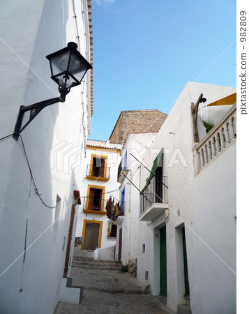 Old Town of Ibiza Island 982809