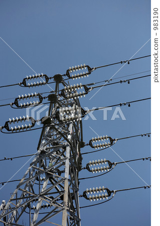 power line, electric wire, steel tower 983190