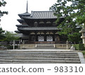 法隆寺 斑鳩鄉村 日本蠟嘴鳥 983310