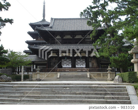 法隆寺 斑鳩鄉村 日本蠟嘴鳥 983310