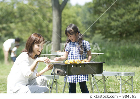 戶外 燒烤 烤肉 984365