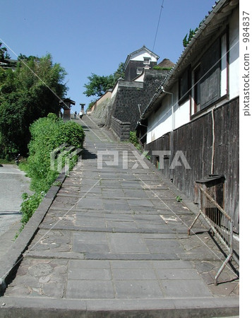 Kitsuki castle town cobblestone 984837