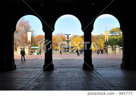 Autumn Bethesda Terrace Autumn Bethesda Terrace 985777