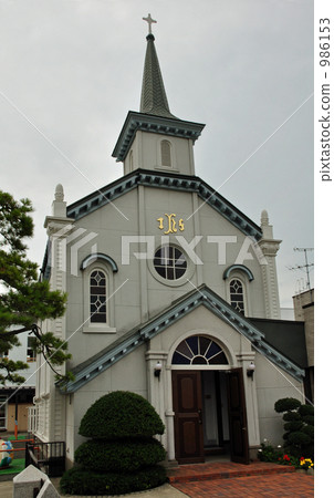 Hirosaki walk · Hirosaki Catholic church 986153