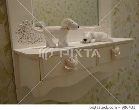 鏡子 玩偶 壁掛式的 986433