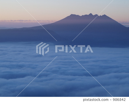sea of clouds, aso, daikanbo 986842