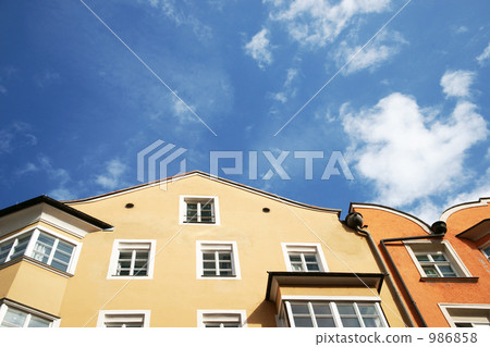 住宅區 居住區 公寓 986858