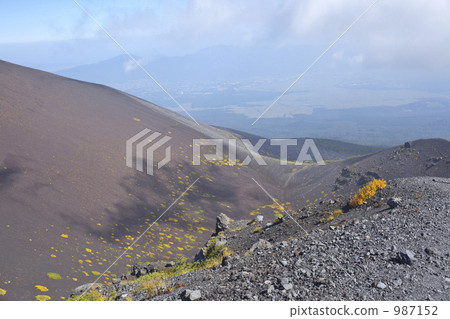 Mt. Fuji Hougenaga crater Mt. Fuji Hougenaga crater 987152