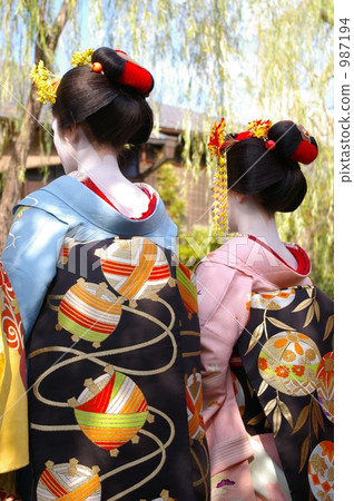 舞妓 藝妓 祇園 987194