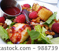 Scallop raspberry salad 988739