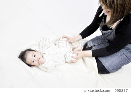Baby massage Baby gymnastics 990857