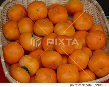 fuyu persimmon, sweet persimmon, japanese persimmon 990885