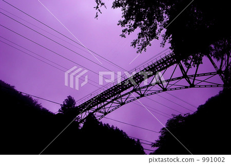 A bridge over the sky. A bridge over the sky. 991002