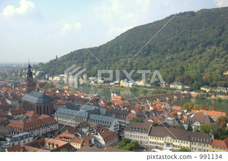從海德堡城堡的看法 991134