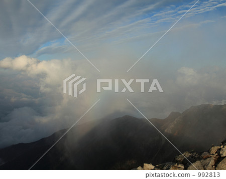 Brocken's phenomenon at Karasado-dake 992813