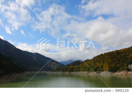 Kurobe湖秋葉 998120