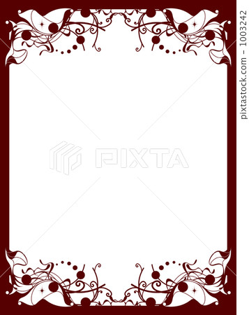 Border frame 2 (red) Border frame 2 (red) 1003242