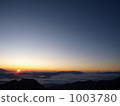 Asahi and Mt. Fuji seen from Mt. 1003780