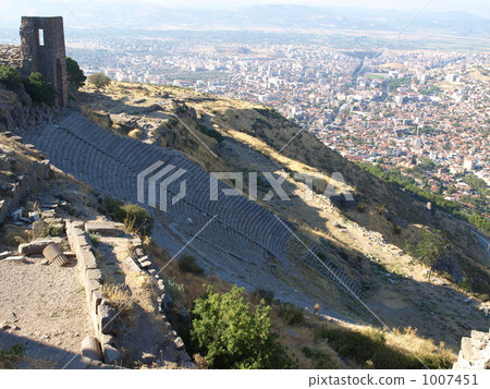 "Great Theater" of "Bergama (Pergamon) Remains" (Turkey) 1007451