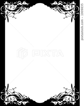 Decorative frame 4 (black) Decorative frame 4 (black) 1009835